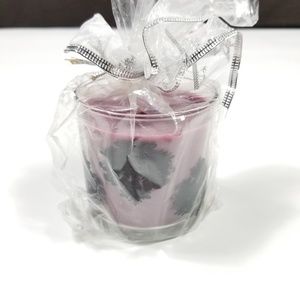 PartyLite Forbidden Fruits Blackberry Candle 9.5oz 1 Wick - Retired